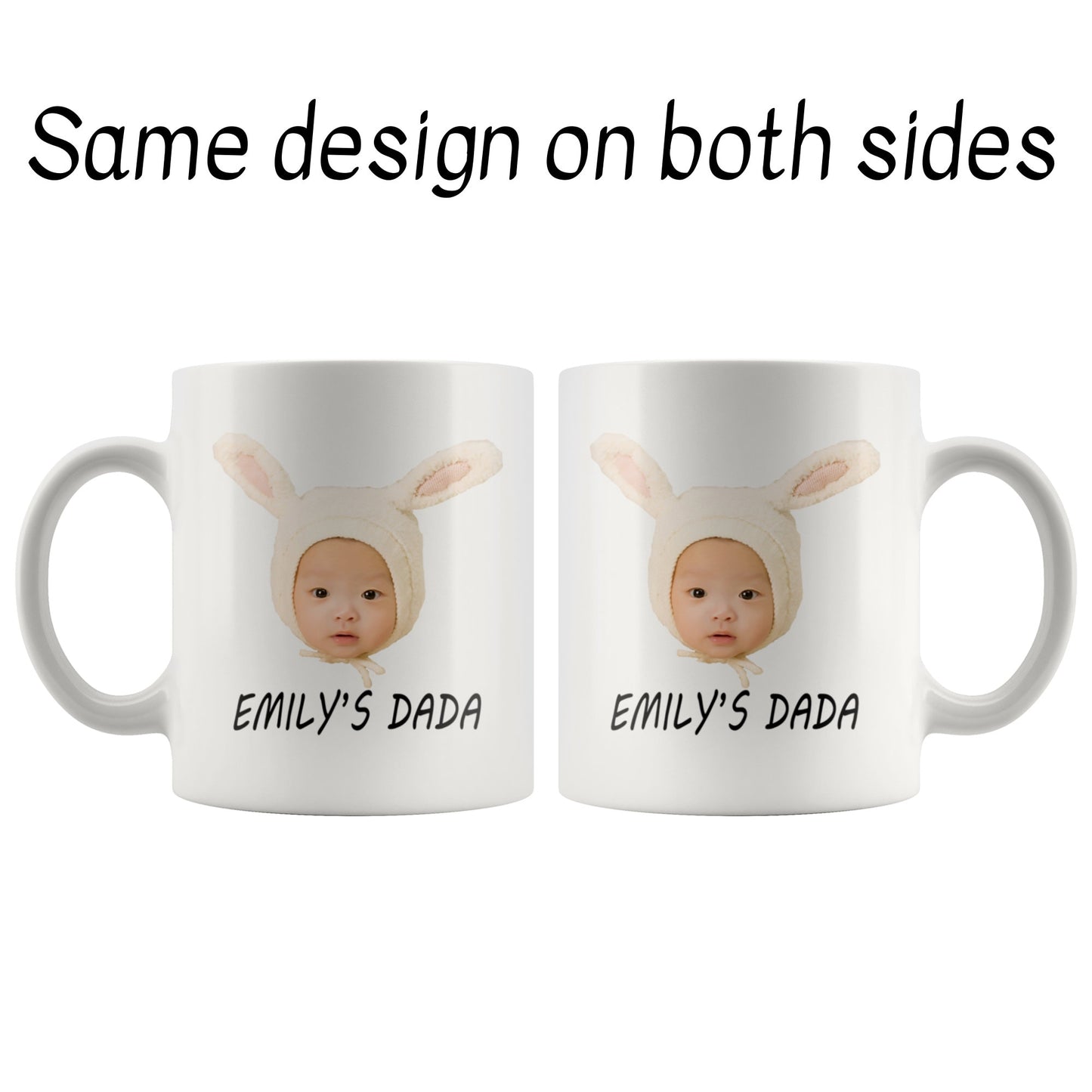 Baby Photo Mug pciture on both sides