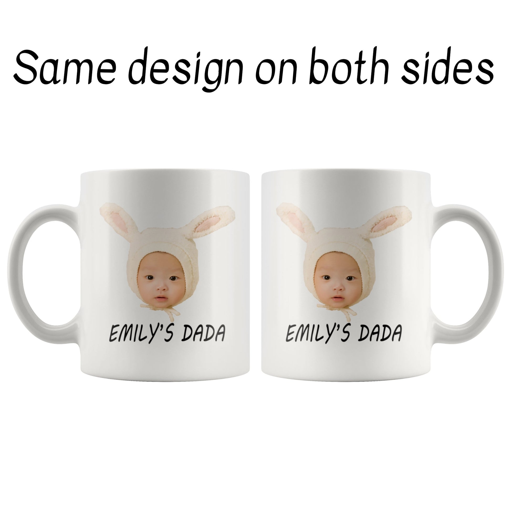 Baby Photo Mug pciture on both sides