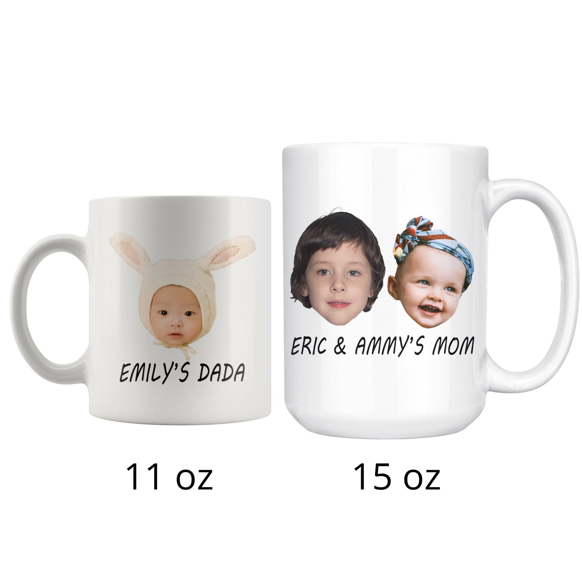 Baby photo mug 11oz and 15oz 