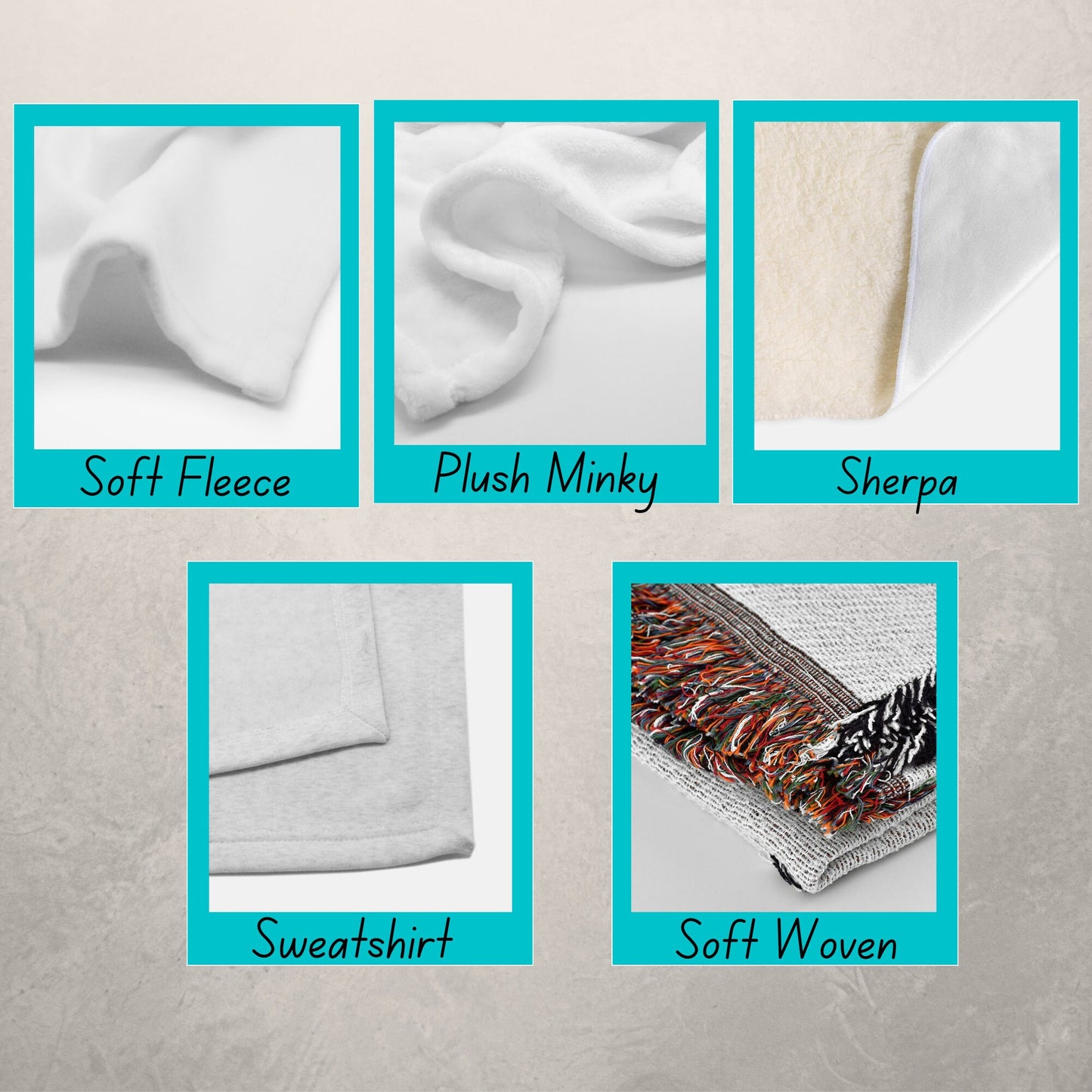Photo Collage Blanket
