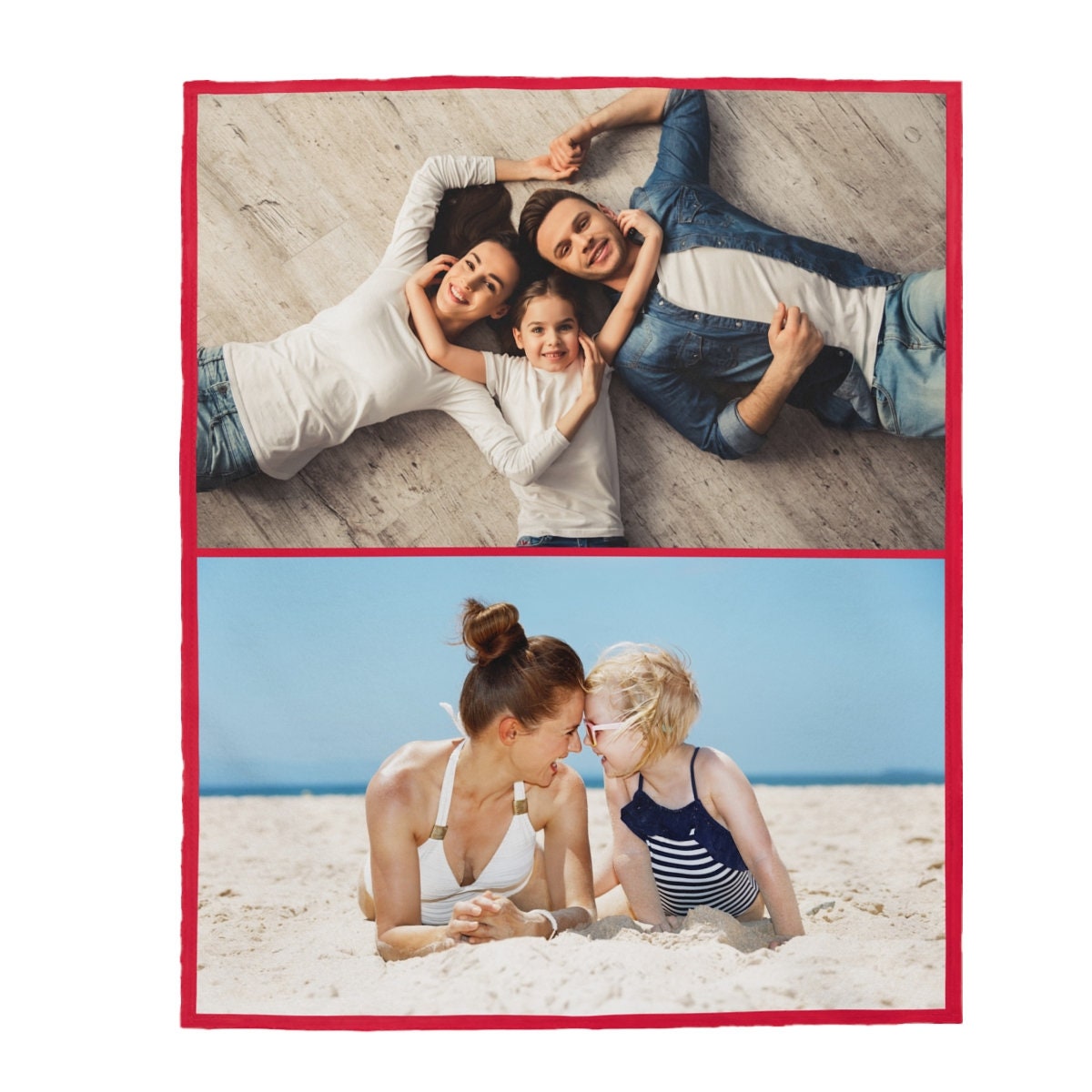 Photo Collage Blanket