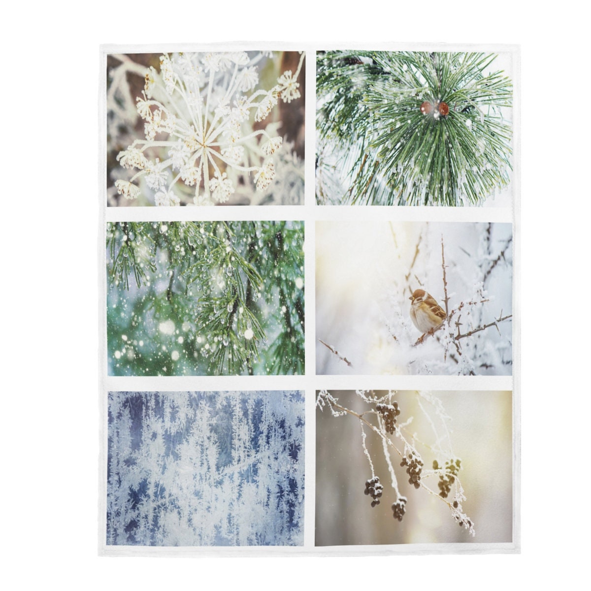 Photo Collage Blanket