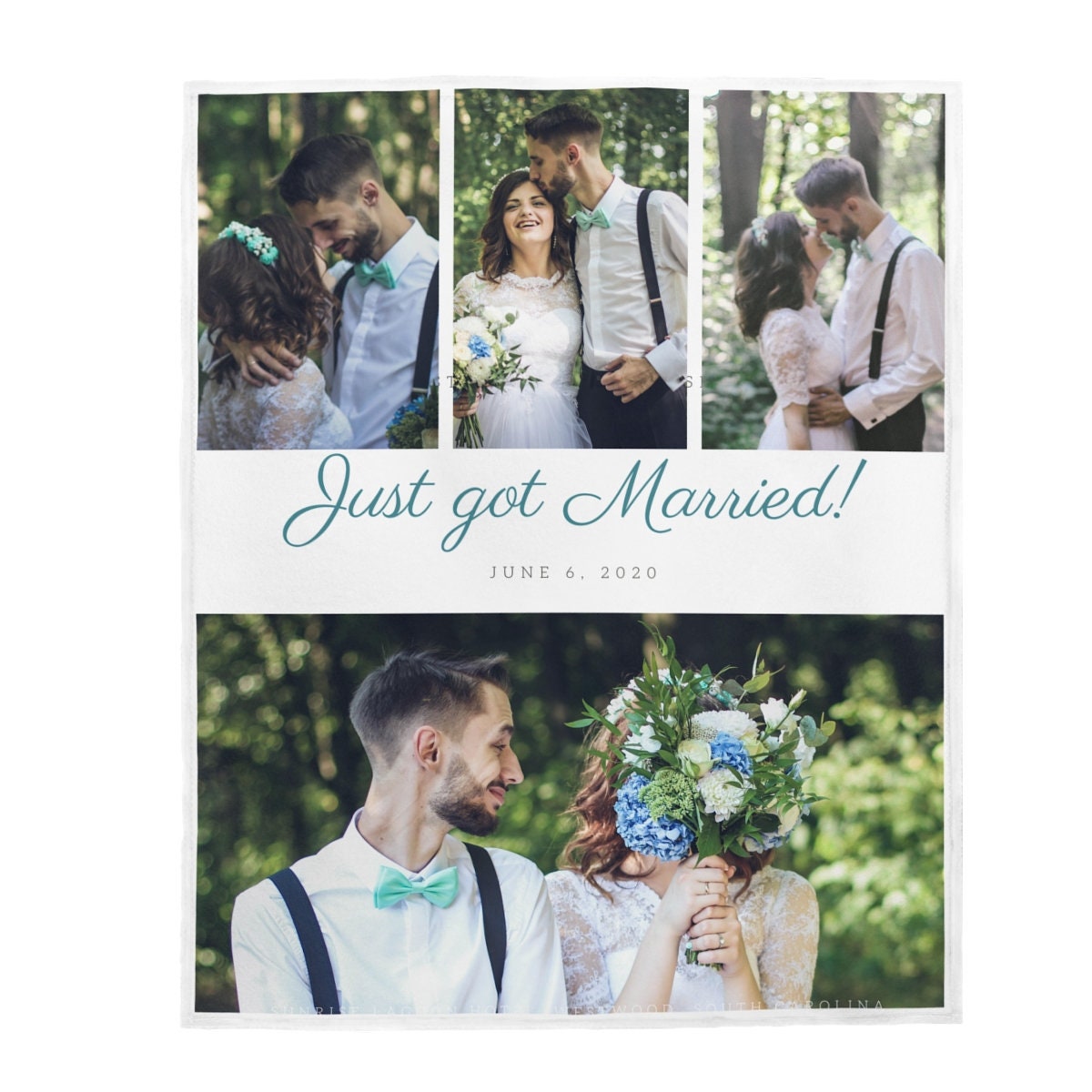 Photo Collage Blanket