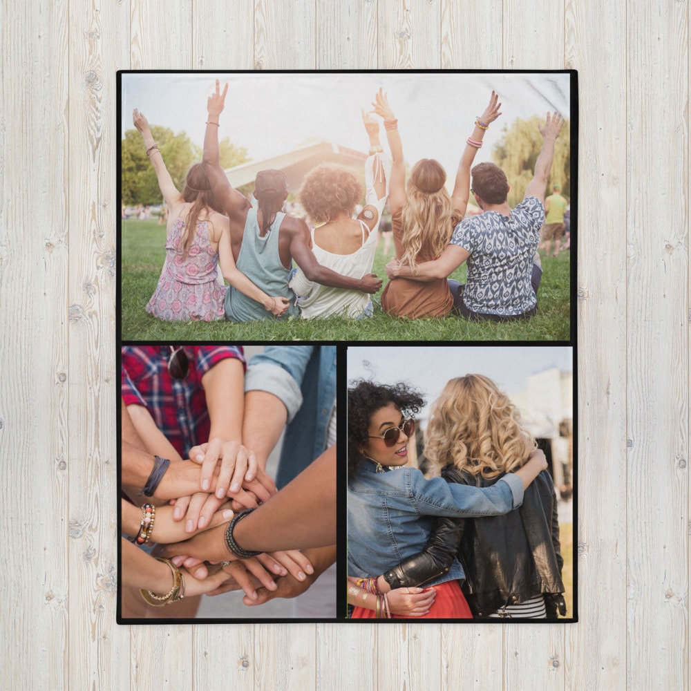 Photo Collage Blanket