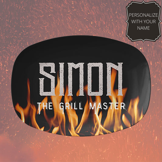 Personalized Grill platter for Grill Master
