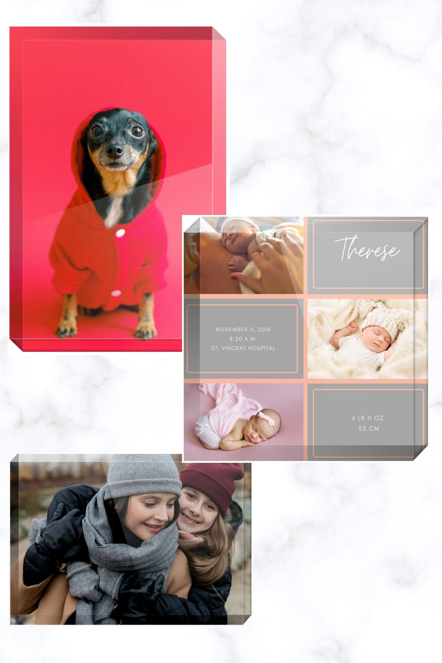 Personalized Acrylic Photo Block