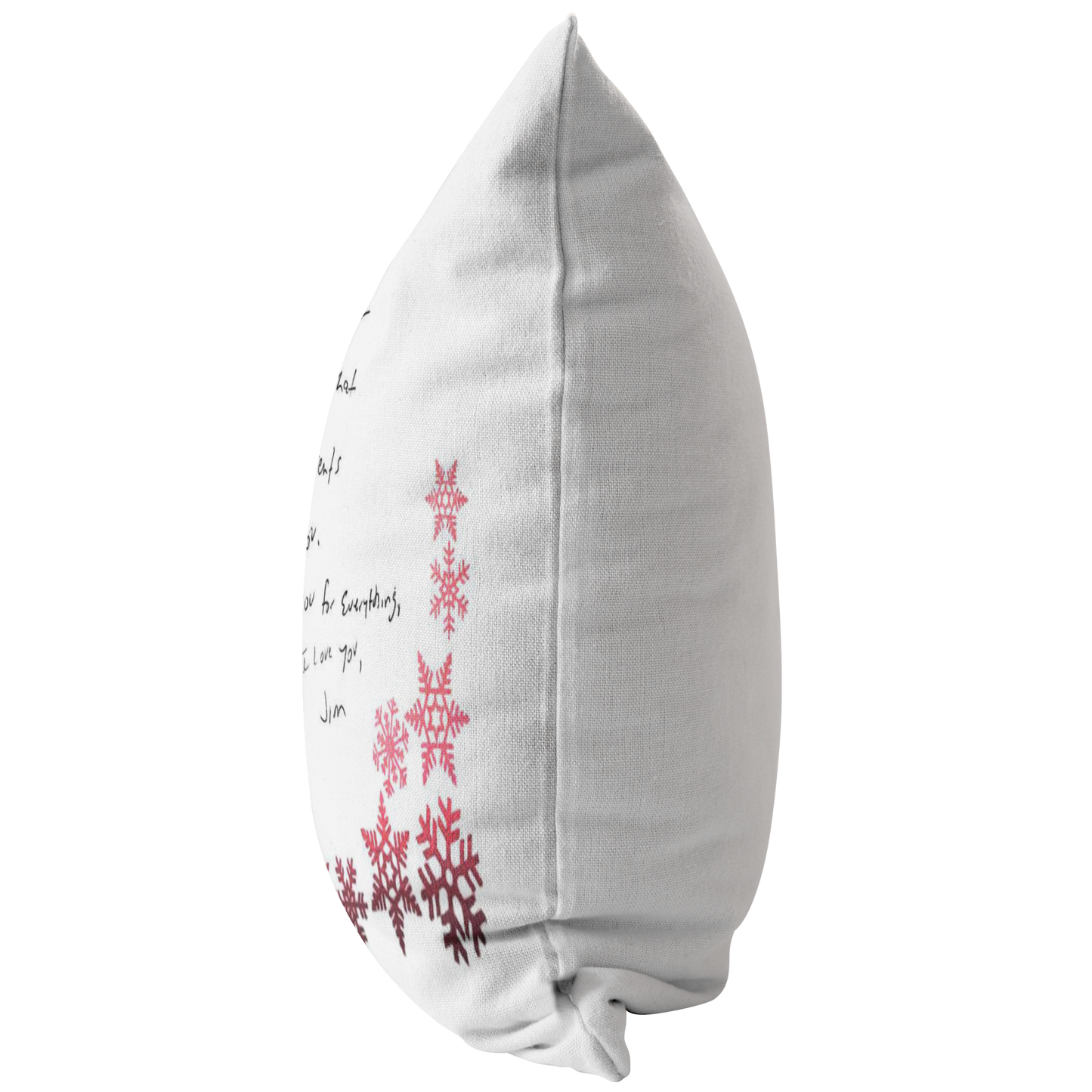 Personalized Handwritten Pillow Letter