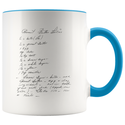 Handwritten Recipe Mug