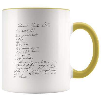 Handwritten Recipe Mug