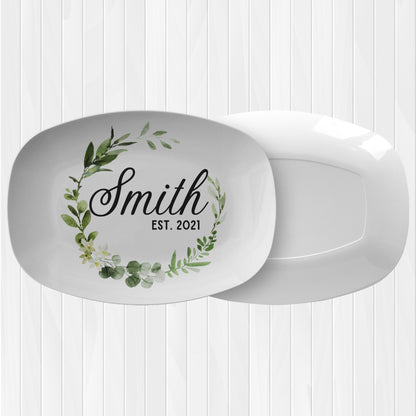 Wedding Family Name Platter