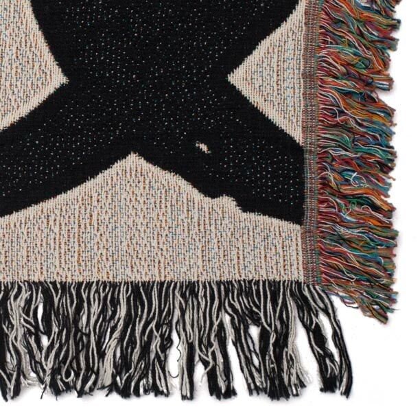 Woven Throw Wedding Couples Names